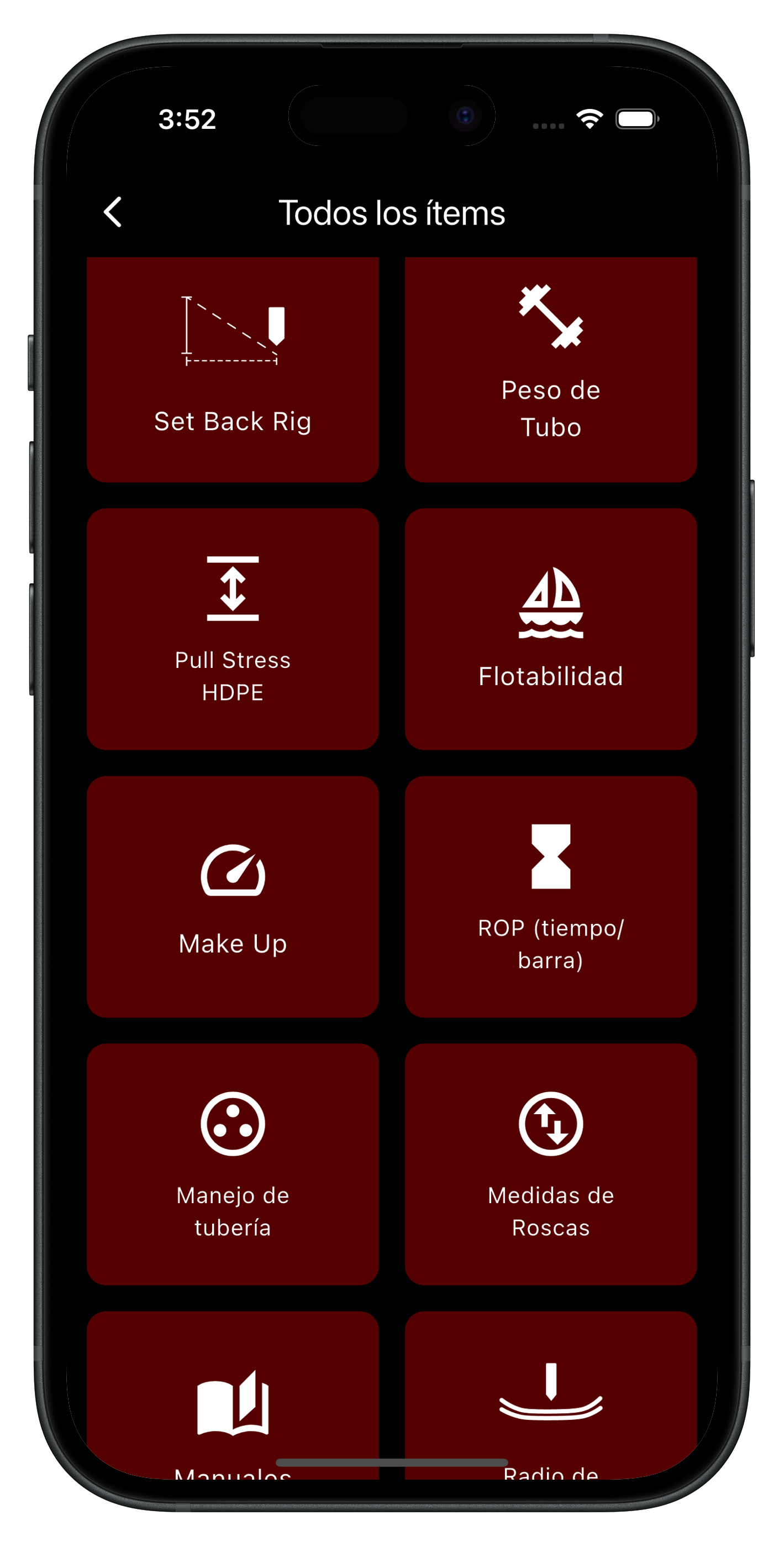 Pantalla 2 de la app